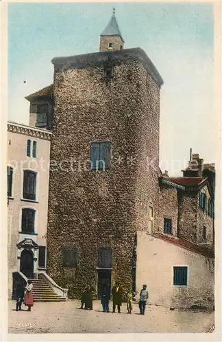 AK / Ansichtskarte Roanne_Loire Le Donjon Place du Chateau Roanne Loire