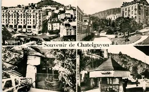 AK / Ansichtskarte Chatelguyon Grand Hotel Etablissement Thermal Source Marguerite Source Suzanne Chatelguyon