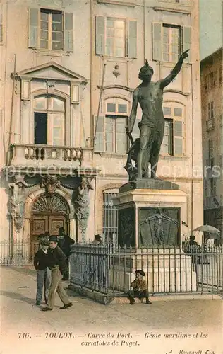 AK / Ansichtskarte Toulon_Var Carr? du Port Toulon_Var