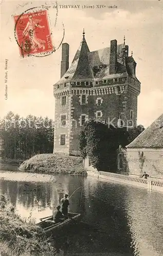 AK / Ansichtskarte Thevray Tour  Thevray