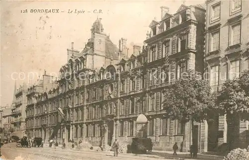 AK / Ansichtskarte Bordeaux Le Lyc Bordeaux