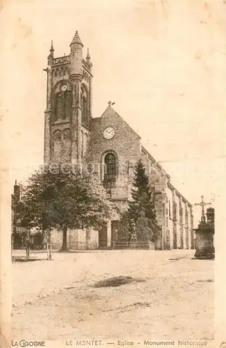 AK / Ansichtskarte Le_Montet Eglise Monument historique Le_Montet
