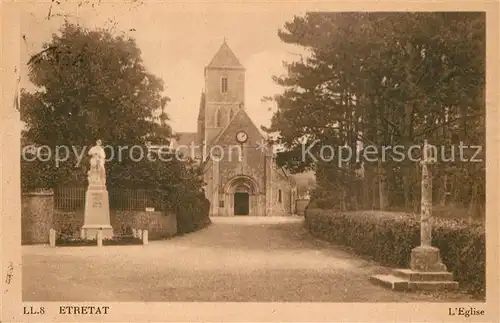 AK / Ansichtskarte Etretat Eglise Etretat