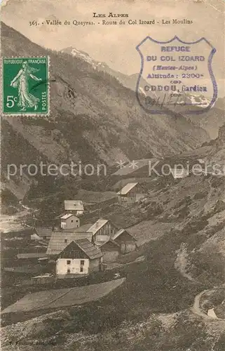 AK / Ansichtskarte Queyras_La_Monta Route du Col Izoard Les Moulins 