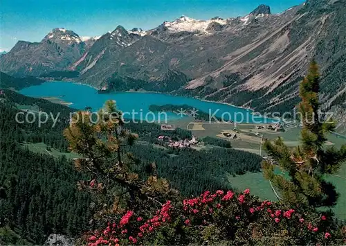 AK / Ansichtskarte Sils_Engadin_Graubuenden Silsersee Sils_Engadin_Graubuenden