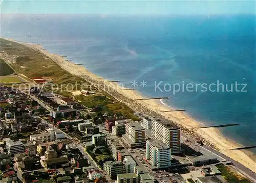 AK / Ansichtskarte Westerland_Sylt Nordseeheilbad Fliegeraufnahme Westerland_Sylt