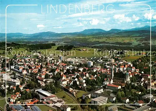 AK / Ansichtskarte Lindenberg_Allgaeu Fliegeraufnahme Lindenberg Allgaeu
