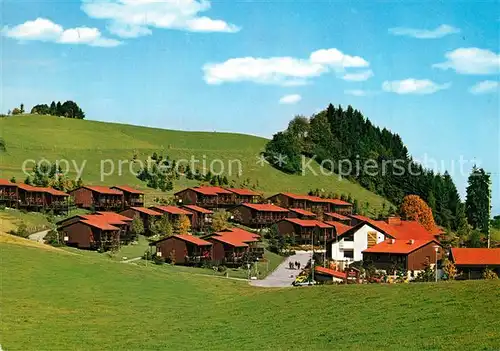 AK / Ansichtskarte Scheidegg_Allgaeu Feriendorf der Deutschen Bundespost Scheidegg Allgaeu