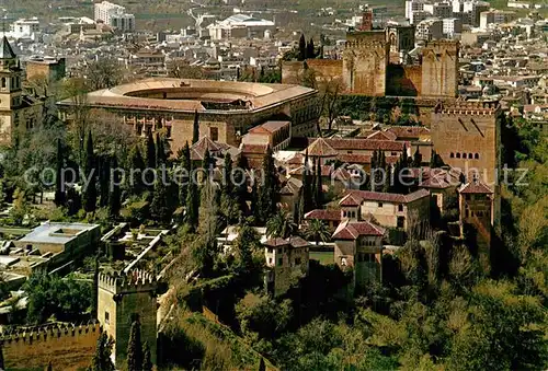 AK / Ansichtskarte Granada_Andalucia Vista general de la Alhambra Granada Andalucia