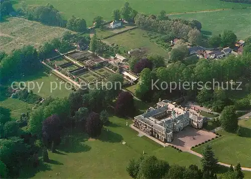 AK / Ansichtskarte Dorking_Mole_Valley Polesden Lacey House and Gardens aerial view 