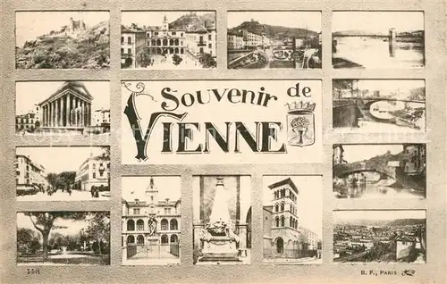 AK / Ansichtskarte Vienne_Isere Vue partielle Vienne Isere