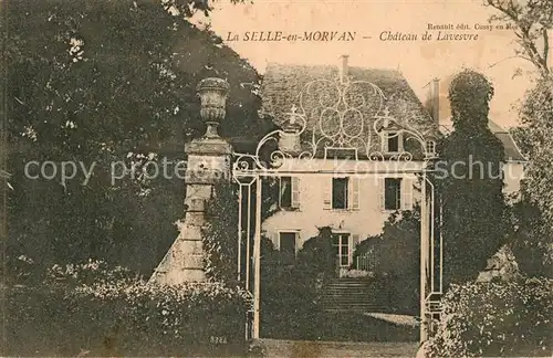 AK / Ansichtskarte La_Celle en Morvan Chateau de Lavesvre La_Celle en Morvan