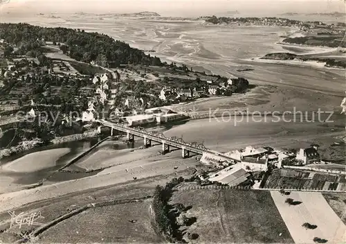 AK / Ansichtskarte Notre_Dame_du_Guildo Vue aerienne Le Pont et lEstuaire de lArguenon vers St Jacut de la Mer 