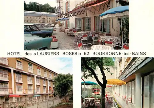 AK / Ansichtskarte Bourbonne les Bains_Haute_Marne Hotel des Lauriers Roses Ascenseur Bourbonne les Bains_Haute