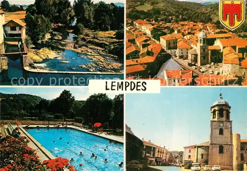 AK / Ansichtskarte Lempdes sur Allagnon Vue partielle La piscine Lempdes sur Allagnon