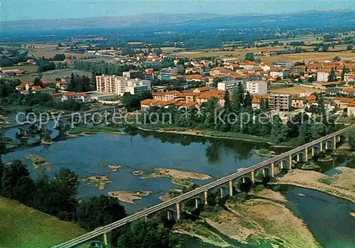 AK / Ansichtskarte Montrond les Bains Vue generale aerienne Montrond les Bains