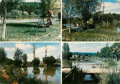 AK / Ansichtskarte Saint Martial de Nabirat Les Etangs du Riol Peche a la ligne Saint Martial de Nabirat