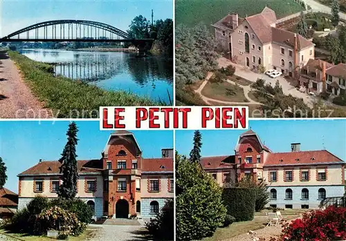 AK / Ansichtskarte Sougeres_sur_Sinotte Le Petit Pien maison de repos de la Securite Sociale et le pont de Moneteau sur l Yonne Sougeres_sur_Sinotte