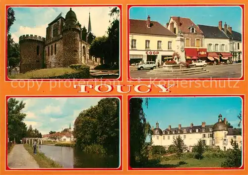 AK / Ansichtskarte Toucy Chateau Coop Vue partielle Toucy