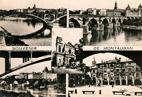 AK / Ansichtskarte Montauban_Tarn et Garonne Vue partielle 