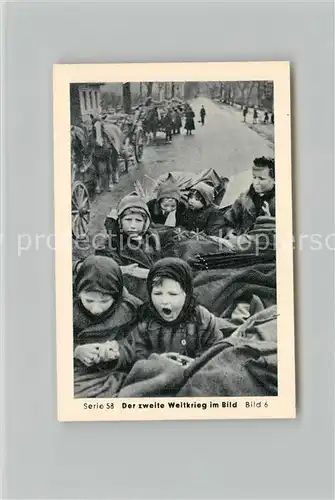 AK / Ansichtskarte Militaria_Deutschland_WK2 Von Stalingrad bis N?rnberg Das letzte Aufgebot Fl?chtlingsstrom Eilebrecht Zigaretten 