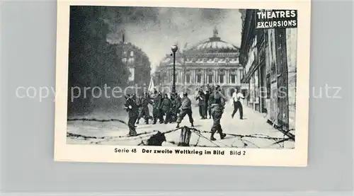 AK / Ansichtskarte Militaria_Deutschland_WK2 Von Stalingrad bis N?rnberg Paris im August 1944 R?ckkehr Eilebrecht Zigaretten 