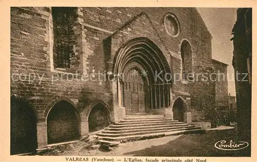 AK / Ansichtskarte Valreas Eglise facade principale cote Nord Valreas