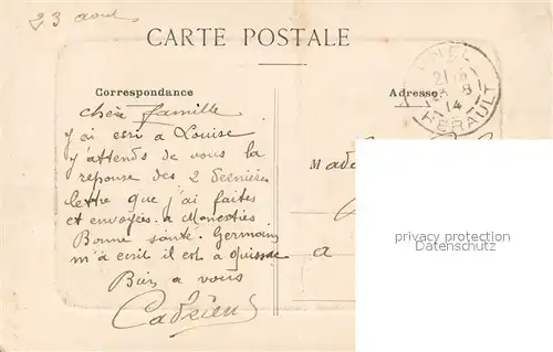 AK / Ansichtskarte Cette_Sete et ses banlieues 