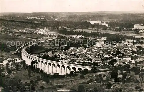 AK / Ansichtskarte Sancerre Panorama Viaduc et Saint Satur vue aerienne Sancerre