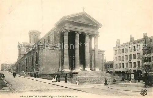 AK / Ansichtskarte Saint Etienne_Loire Eglise Saint Ennemond Saint Etienne Loire