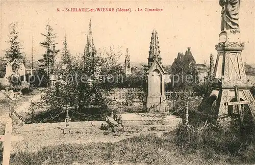 AK / Ansichtskarte Saint Hilaire en Woevre Cimetiere Friedhof Saint Hilaire en Woevre