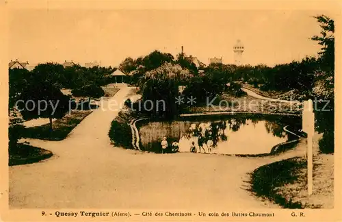 AK / Ansichtskarte Quessy_Tergnier Cite des Cheminois Coin des Buttes Chaumont 