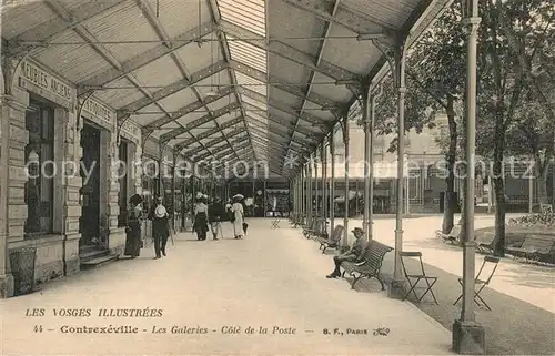 AK / Ansichtskarte Contrexeville_Vosges Les Galeries Cote de la Poste Contrexeville_Vosges