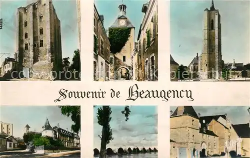 AK / Ansichtskarte Beaugency Tours Pont Chateau Dunois Beaugency