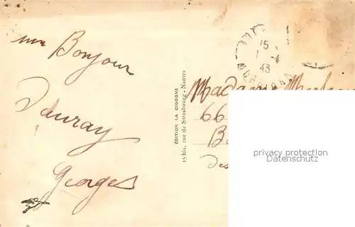 AK / Ansichtskarte Auray Pont du Bono Auray