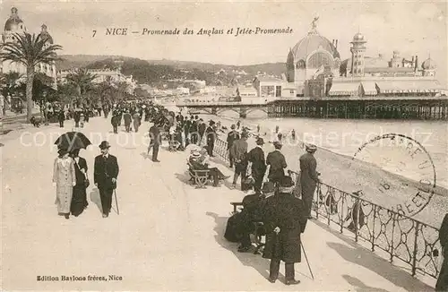 AK / Ansichtskarte Nice_Alpes_Maritimes Promenade des Anglais et Jetee Promenade Nice_Alpes_Maritimes