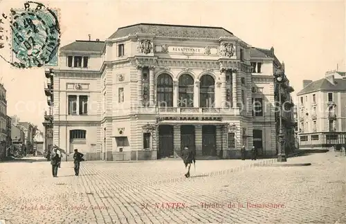 AK / Ansichtskarte Nantes_Loire_Atlantique Theatre de la Renaissance Nantes_Loire_Atlantique