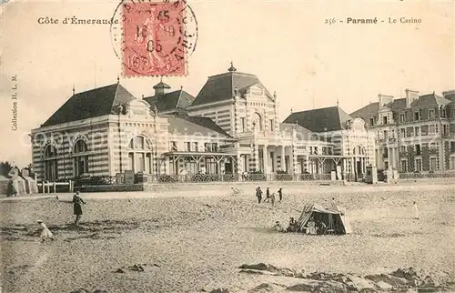 AK / Ansichtskarte Parame La plage et le casino Parame