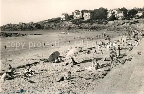 AK / Ansichtskarte Saint Lunaire Plage de Longchamps Saint Lunaire