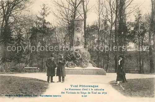 AK / Ansichtskarte Toul_Meurthe et Moselle_Lothringen Monument aux Morts Kriegerdenkmal Toul_Meurthe et Moselle