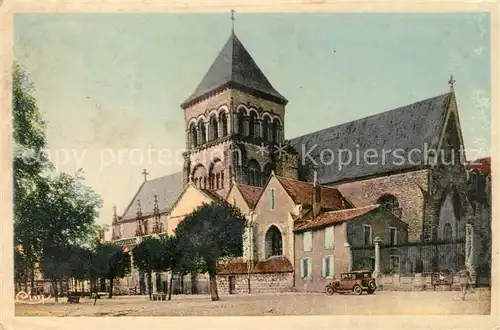 AK / Ansichtskarte Thouars_ Deux Sevres Eglise Saint Laon 