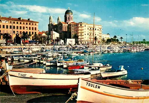 AK / Ansichtskarte Saint Raphael_Var Le port Cote d Azur Saint Raphael Var