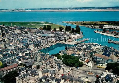 AK / Ansichtskarte Honfleur Vue aerienne Honfleur