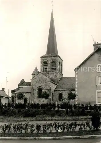 AK / Ansichtskarte Domerat Eglise Notre Dame Monument Historique XIIIe siecle Domerat