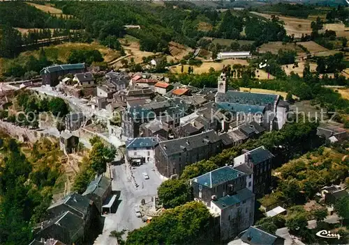 AK / Ansichtskarte La_Salvetat sur Agout Vue aerienne centre ville La_Salvetat sur Agout