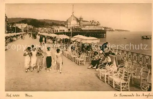 AK / Ansichtskarte Nice_Alpes_Maritimes Promenade des Anglais Cote d Azur Nice_Alpes_Maritimes