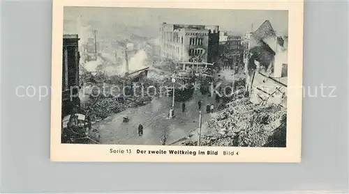 AK / Ansichtskarte Militaria_Deutschland_WK2 Von N?rnberg bis Stalingrad Angriff auf London und Coventry Eilebrecht Zigaretten 