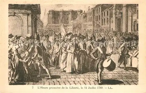 AK / Ansichtskarte Trommler Heure premiere de la Liberte 1789 