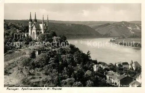 AK / Ansichtskarte Foto_Zeitz_F.G._Nr. 1327 Remagen Apollinariskirche  Foto_Zeitz_F.G._Nr.