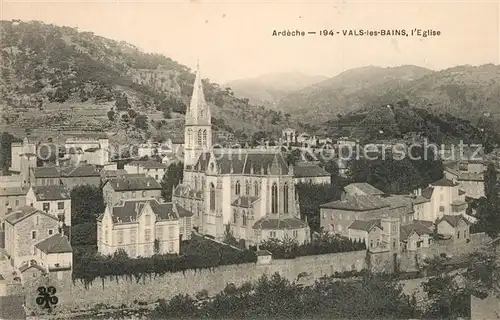 AK / Ansichtskarte Vals les Bains Eglise Vals les Bains